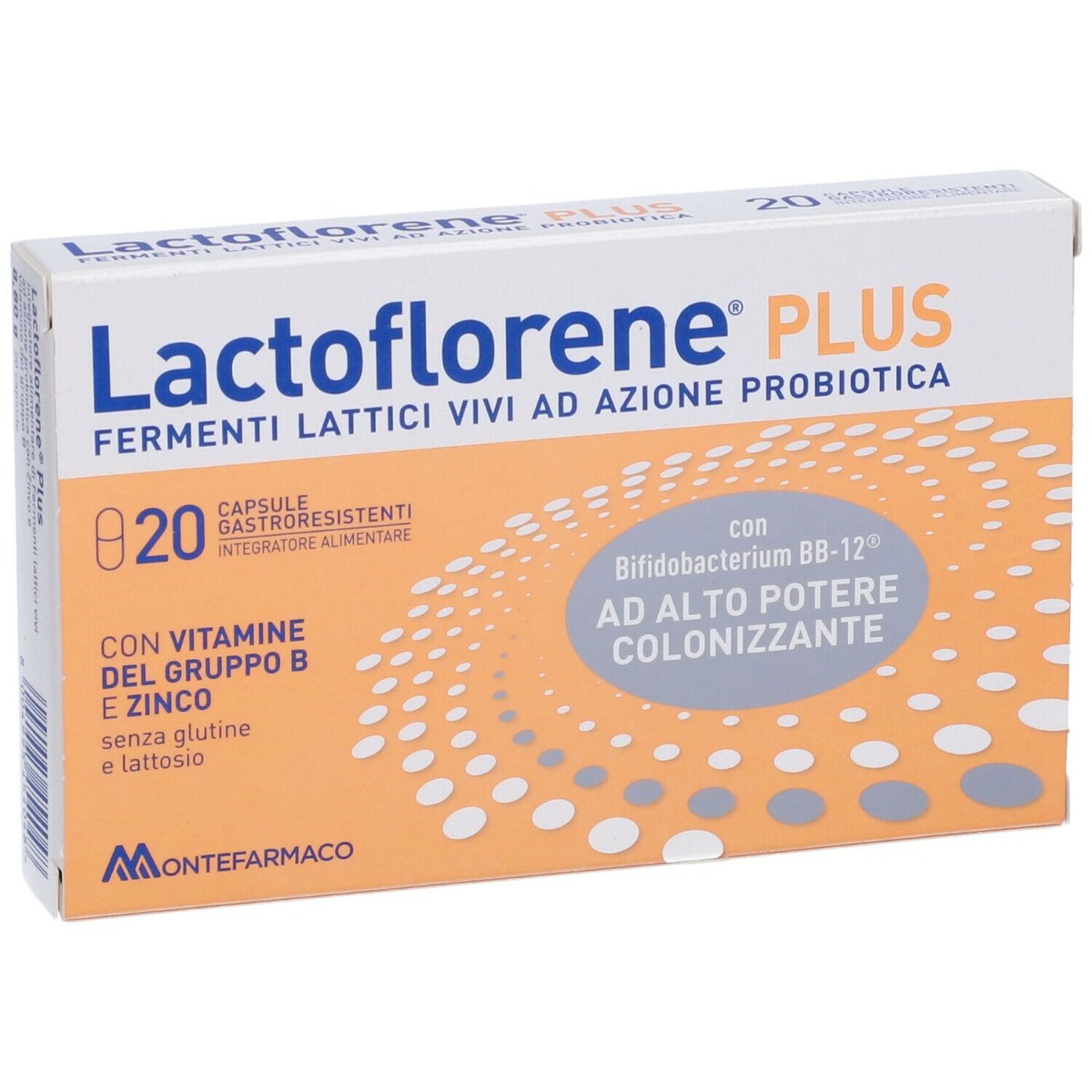 Lactoflorene Plus Integratore Fermenti Lattici Vivi 20 Capsule