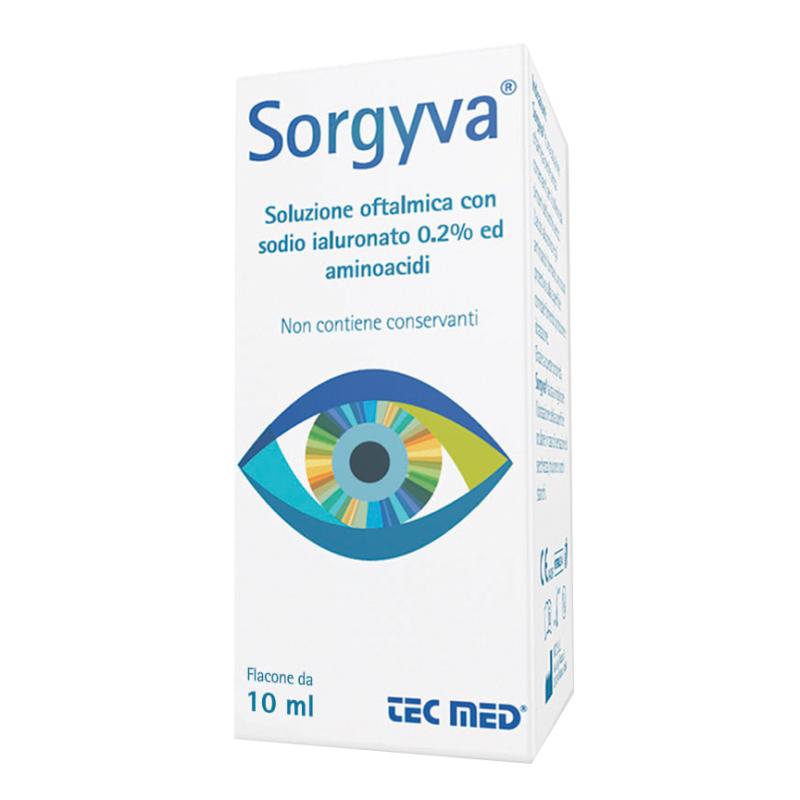 Sorgyva soluzione oftalmica con ha 0,2% e amminoacidi 10 ml